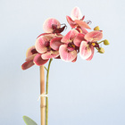 Arranjo De Orquídea Artificial Coral No Vaso Fendi | Formosin